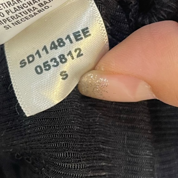 Splendid Womens Ribbed Stretchy Knit Halter Ruffle Top Dress Size S BLACK - Picture 8 of 9